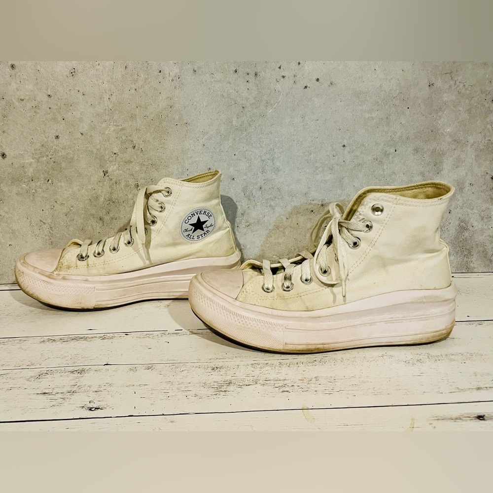 Converse converse quishy platform White High-Top Chuck Taylor